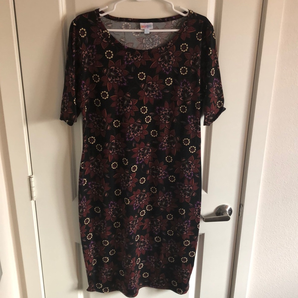 LuLaRoe Julia Dress - 2X